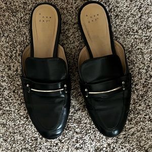 Black loafer slides - a new day - target